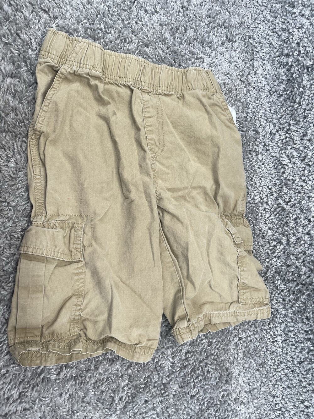 The Childrens Place Drawstring Elastic Waist Boys Shorts Cargo Size 12